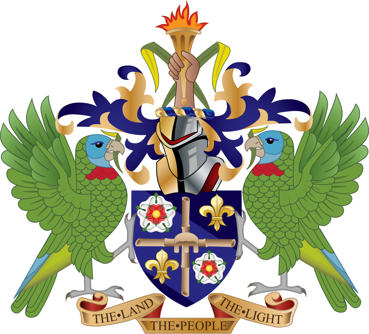 Coat of Arms of Saint Lucia